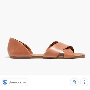 Madewell Thea Crisscross Sandal